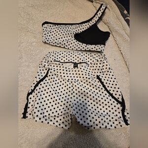 Shein Shorts And Bra Set Small